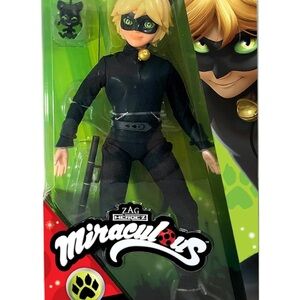 Miraculous Cat Noir Action Figure Doll 11”